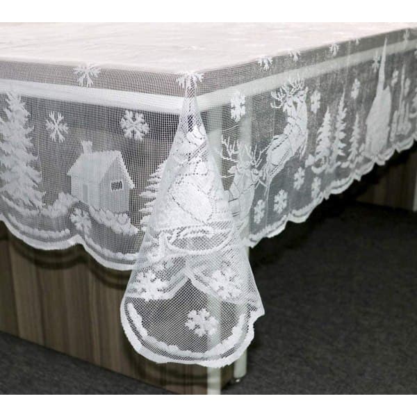 Julspetsduk (rektangel)