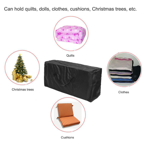 Christmas Tree Storage Bag Waterproof Xmas Tote för konstgjord