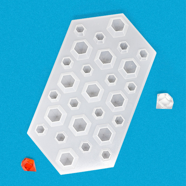 1st Multi Grid Isbricka Silikon Diamant Ice Cube Form Kök Ice Making Form Creative Silikon Ice Form Ice Making Utrustning Frozen Ice Cube Form