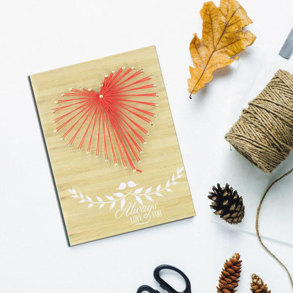 DIY Nail String Art Kit 3D Ritning Naglar Slingrande linjer Målning
