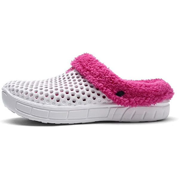 Mules Slip On Trädgårdsskor Varm vintertoffel, vit,235 white 235