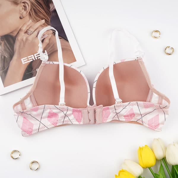 Andas utan stålring bh rosa 75B