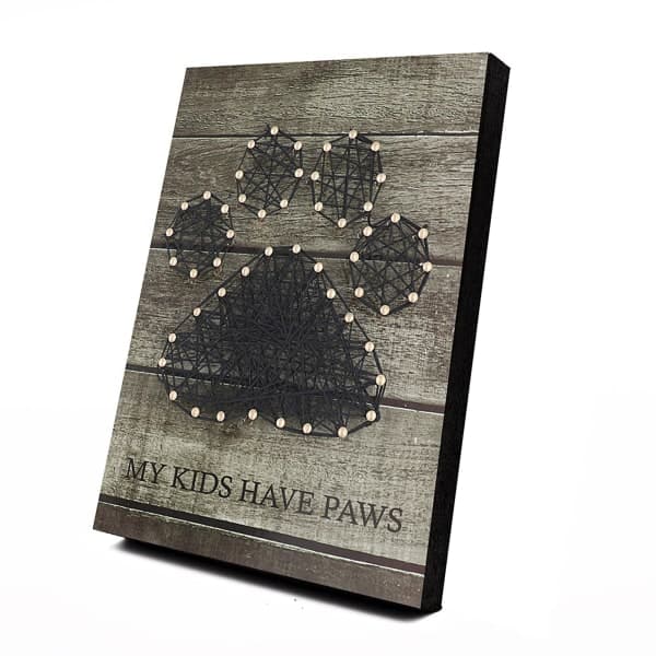Bear Paw Pattern DIY Nail String Art Kit 3D Drawing Nails