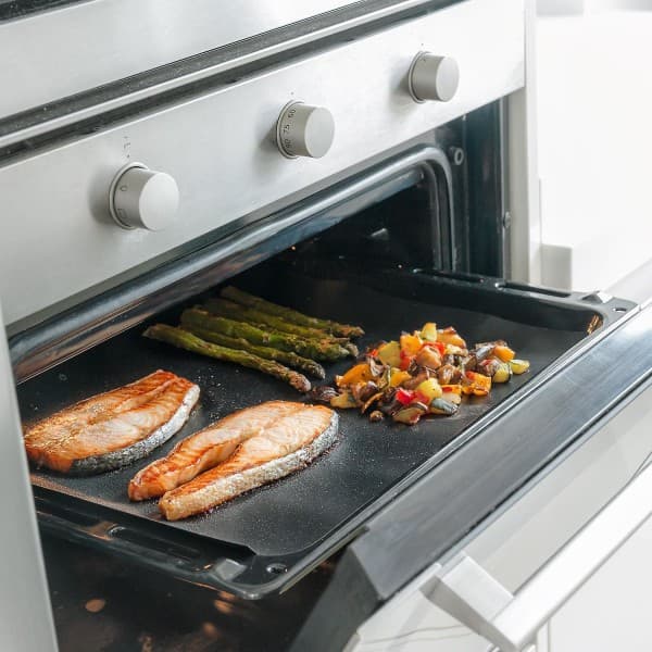 2x Teflonmatta för grill och ugn