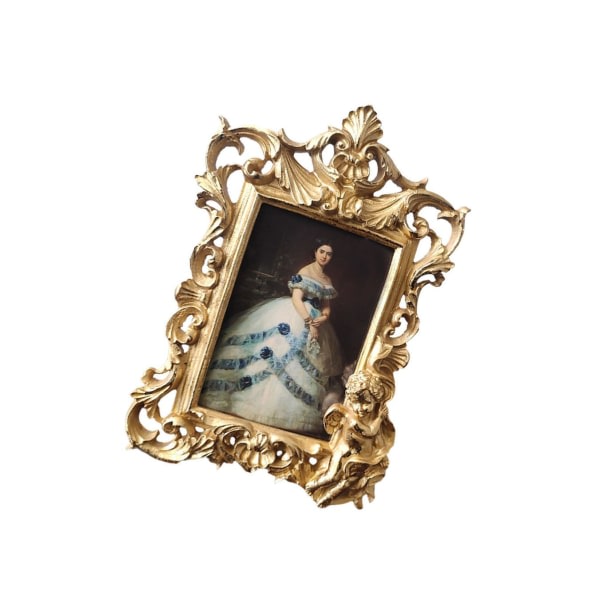 Bildram Desktop Photo Holder Ornament för hemvägg