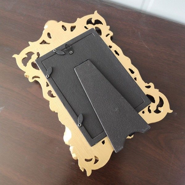 Bildram Desktop Photo Holder Ornament för hemvägg