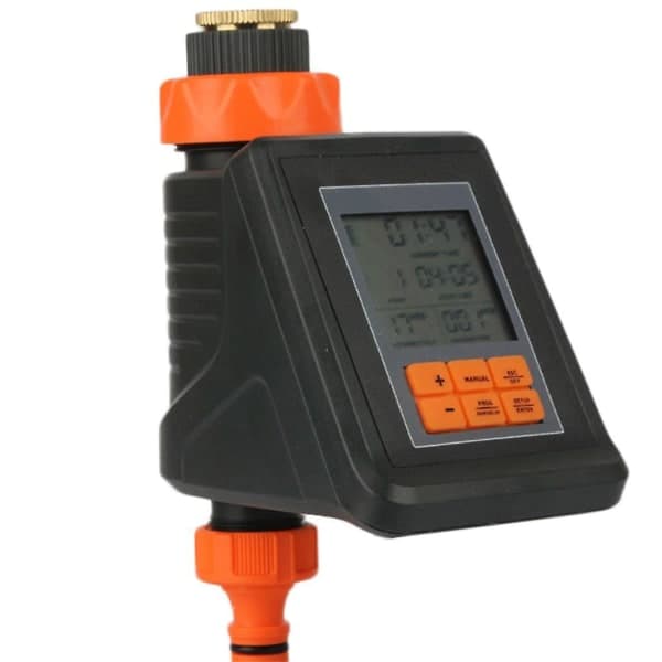 Programmerbar digital automatisk elektronisk bevattningstimer med LCD-skärm sprinklerkontroll