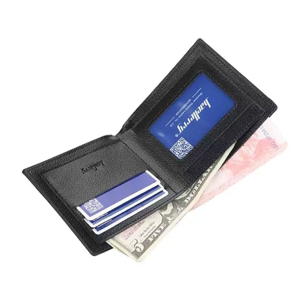 Klassisk plånbok Bifold - Välj färg Mörkbrun