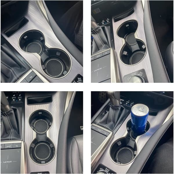Bilkopphållare, 2-pack Universal Auto Anti Slip Cup
