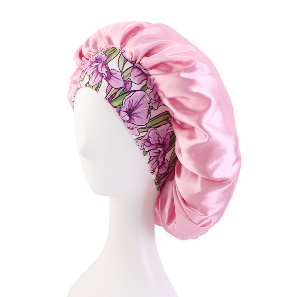 Cap med hårband med hårband i bohemisk stil (rosa)