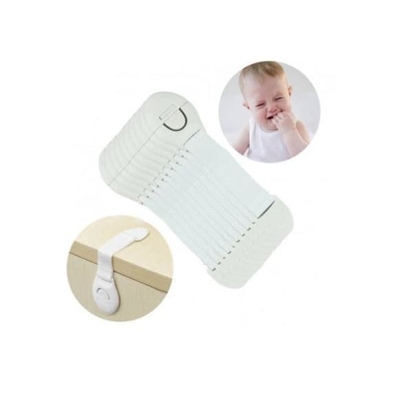 10-pack Barnspärr / Skåpsskydd