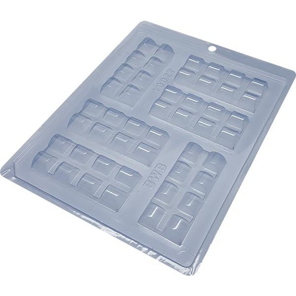BWB 10027 - Pralinform Chokladform Chokladkaka Liten - Enkel Mo Transparent