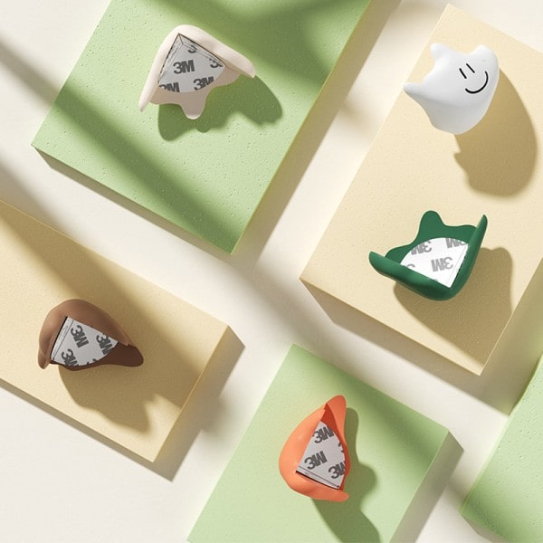 4PC Cloud Children's Anti-Corner Corner Cape Case Silikon green