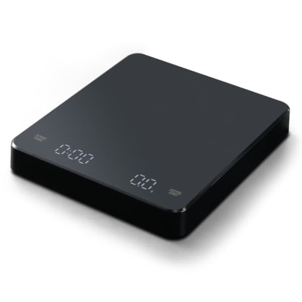Kaffevåg med timer, 0,1 g/3 kg USB, laddningsbar digitalvåg-