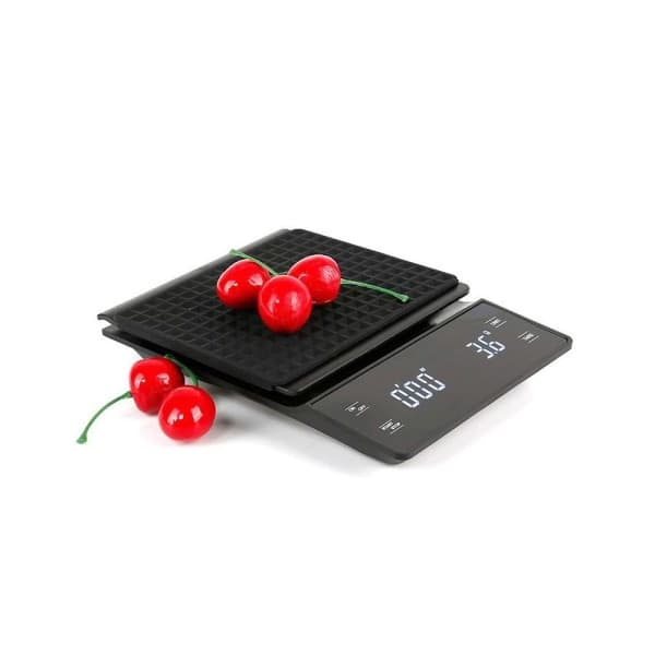 Kaffevåg med timer 3kg/0,1g Multifunktionell köksvåg
