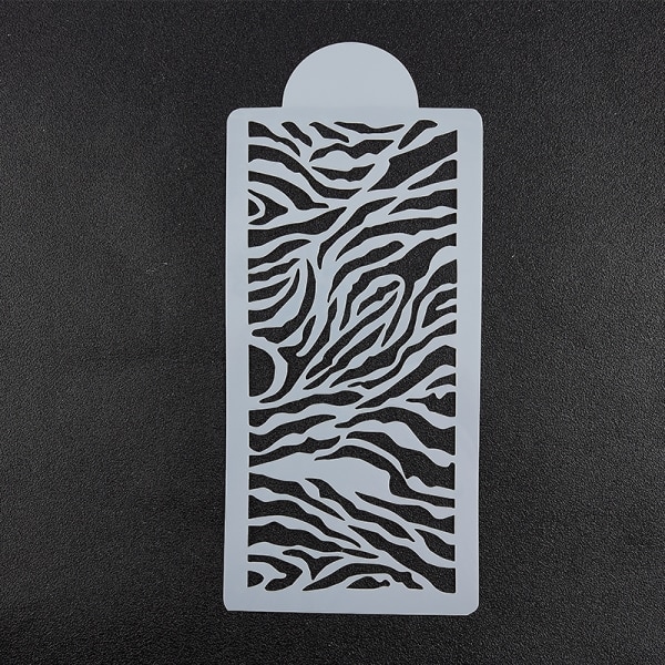 4st Zebra Leopard Wild Style Cake Stencil Airbrush Målning Mo One Size