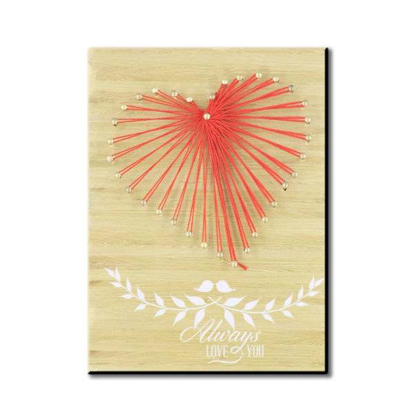 DIY Nail String Art Kit 3D Ritning Naglar Slingrande linjer Målning