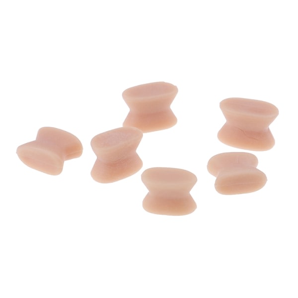 2st silikon gel tå separator tumme överlappande reparation ben o M 35-39SIZE