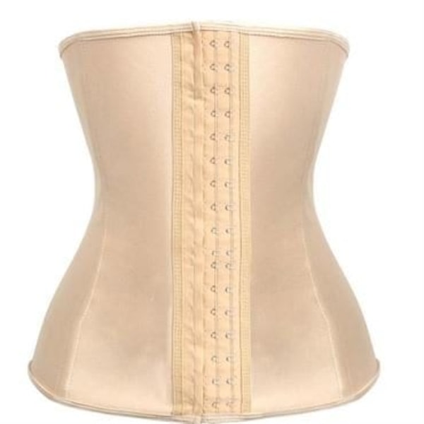 Klassisk träningskorsett / waist trainer - Beige