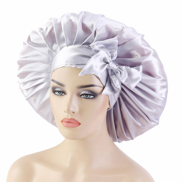 Stor cap med slips (silver)