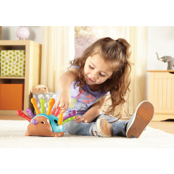 Spike the Fine Motor Hedgehog Toy förälder-barn interaktion DIY dagis läromedel för flickor och pojkar