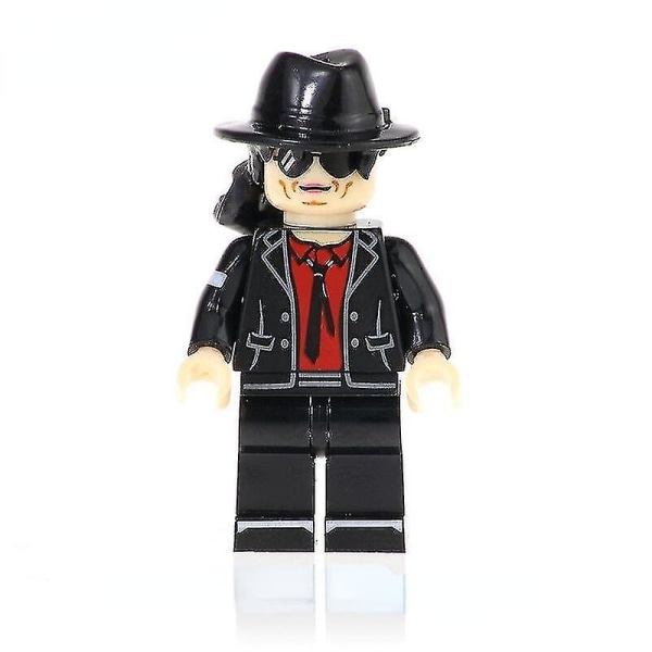 Jackasångare Michael Jackson Building Blocks Monterad Toy Model H