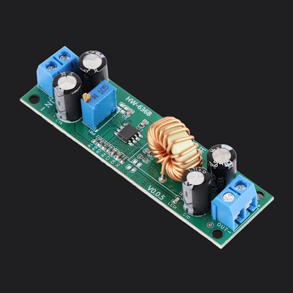 DC Buck Step Down Konverter 6.5V til 60V Input 1.25V til 30V Output 10A Justerbart Strømforsyningsmodul