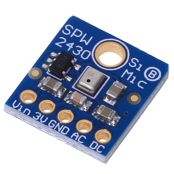 SPW2430 MEMS Mikrofon Ljuddetekteringssensor Modul 3.3-5V FFT Inspelningssampling