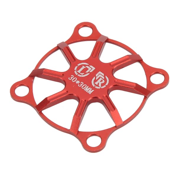 30x30mm Rød Aluminium Legering RC Bil ESC Køleventilator Dæksel til Elektrisk Motor
