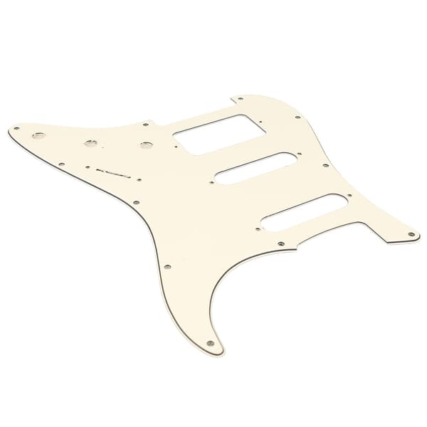 Elgitarr Plektrumskydd PVC Plastskydd Repskydd Frontplatta Panelöverdrag Instrumenttillbehör Beige GSSH72