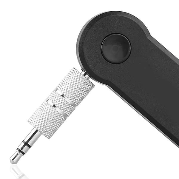 Bluetooth 5.0-mottaker 3,5 mm Aux-adapter Håndsfritt bilstereo-adapter med 2,4 GHz trådløs