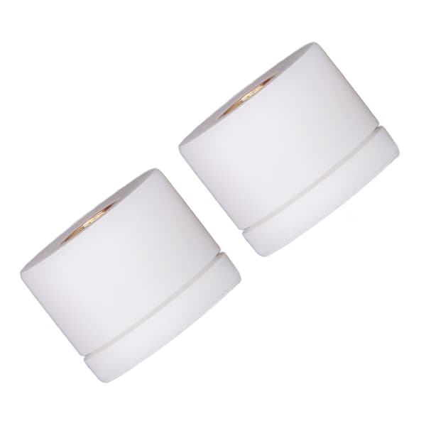 2 st Wifi Mini Antenn 2.4G Högförstärkning Utomhus Vattentät Kort Limstift Tumme för Smart Hem Vit