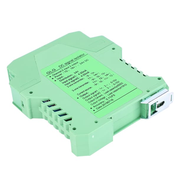 DC Signal Isolator 4~20mA Modul Signal Isolator Transmitter Conditioner 2 ind 2 ud 0~10V