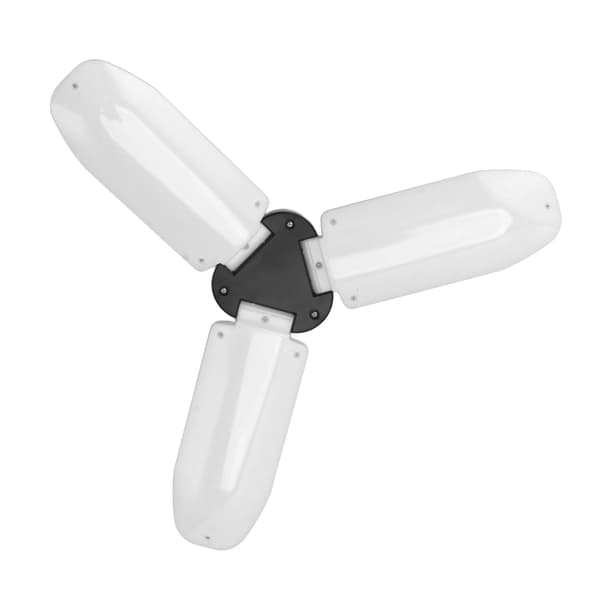 Solar Foldbar 60 LED 3-blad USB Genopladelig Udendørs Campinglampe
