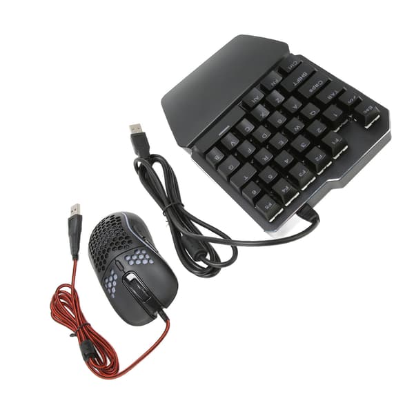 4 i 1 Mobilspel Combo Pack Gamepad Controller Tangentbord Mus Konverterare för Android iOS Telefon