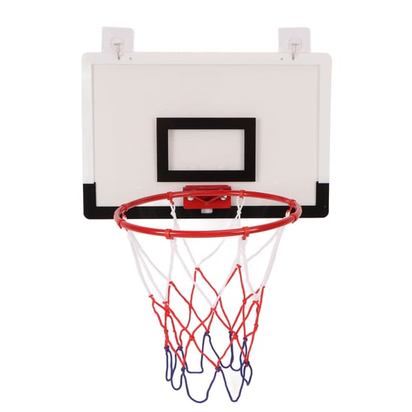 Väggmonterad inomhus mini basketkorg set med järnram 25cm, stansfri