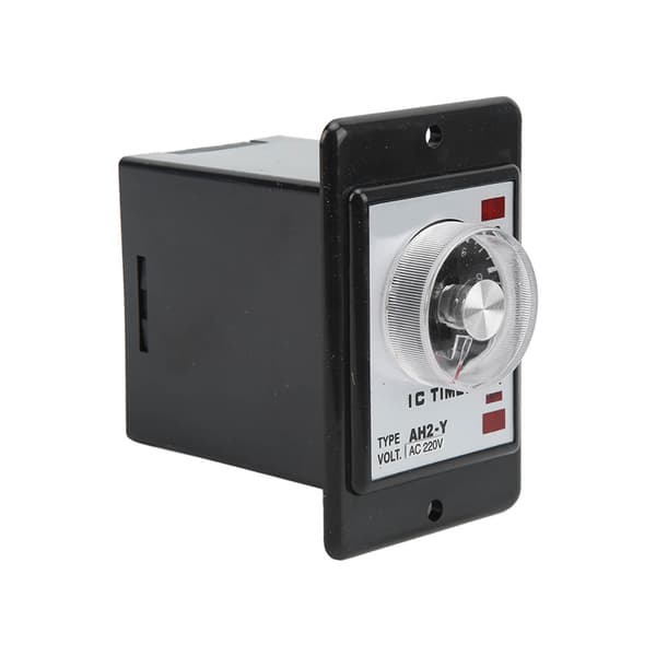AH2 Y 10M Tidsrelé Mini Pointer Timer 8 Pin Strømforsinkelse 220VAC Automatisering Utstyr
