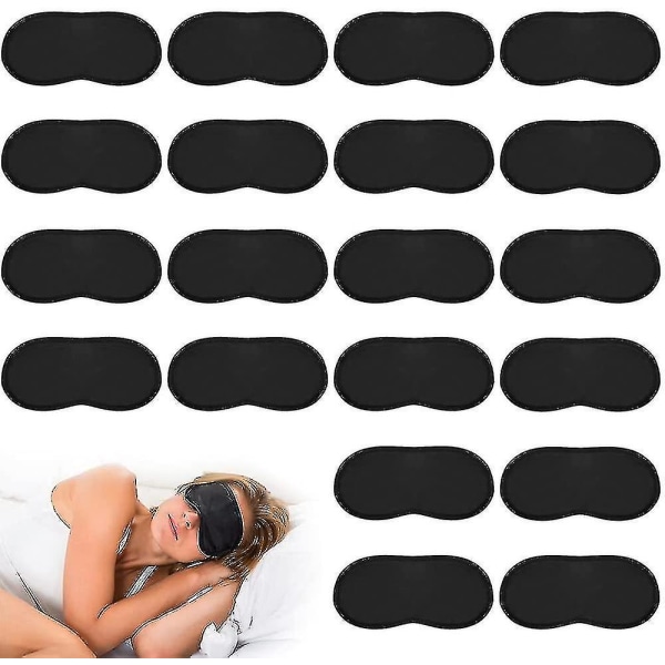 30 pakker Eye Disposable Sovende Blindfold Øjenskygge Cover Lysblokerende til mænd og kvinder