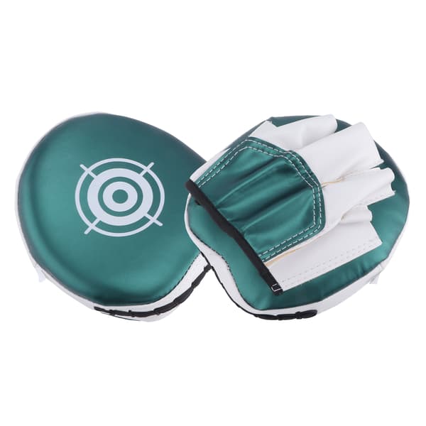 Boxning Böjd Fokus Slaghandskar Barn Mini Boxningshandskar Pads Boxning Mål Pads Grön