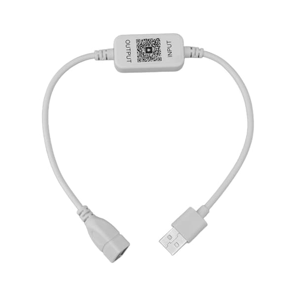Bluetooth USB lysdæmper IP44 Smart enkeltfarvet lysbåndcontroller lysdæmper trådløs 433HZ controller lysdæmper hvid