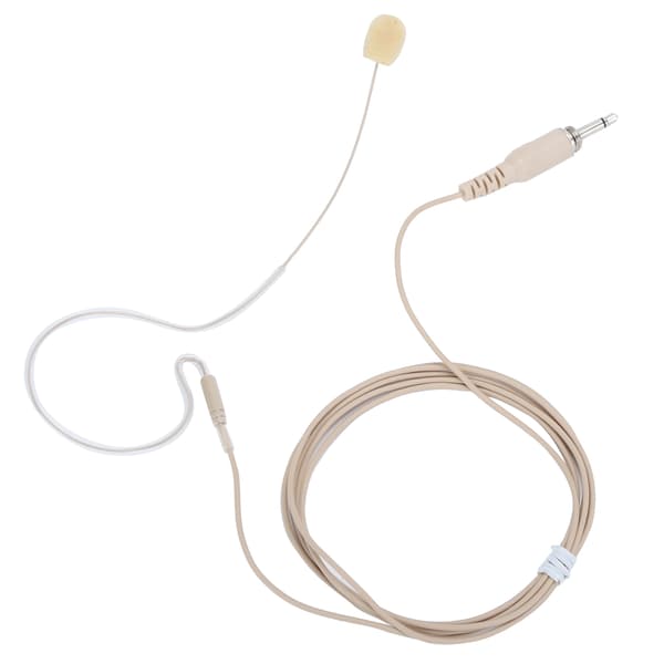 3,5 mm Jack Single Earhook Mikrofon Headset Skrue Kondensatormikrofon til Karaoke