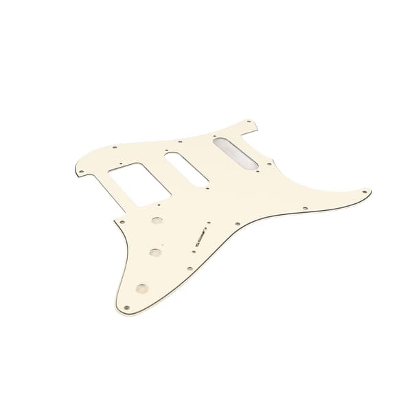 Elgitarr Plektrumskydd PVC Plastskydd Repskydd Frontplatta Panelöverdrag Instrumenttillbehör Beige GSSH72