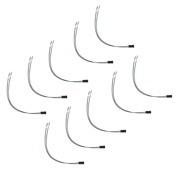 10-pak G4 LED-lampesokkel Silikone Halogenholder til MR16 MR11
