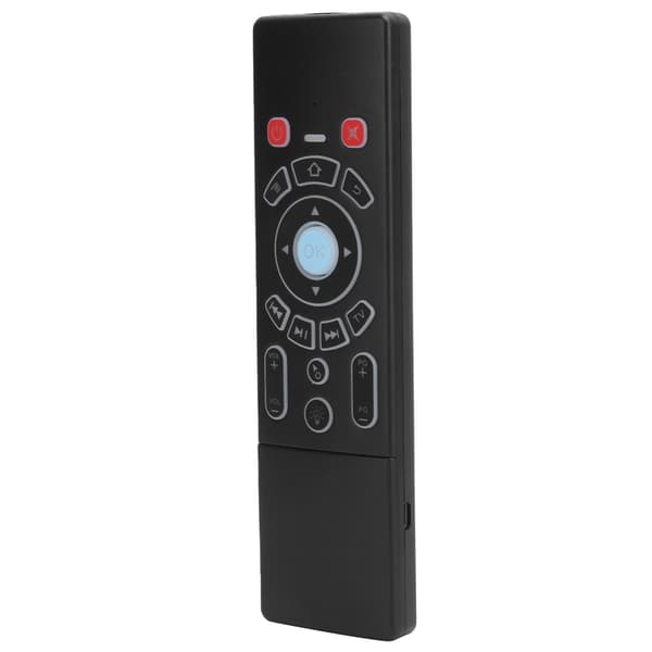 Air Remote Mouse Keyboard 2.4G 6 Akser Gyroskop Touchpad Baggrundsbelyst til Android Smart TV Box PC Standard Edition