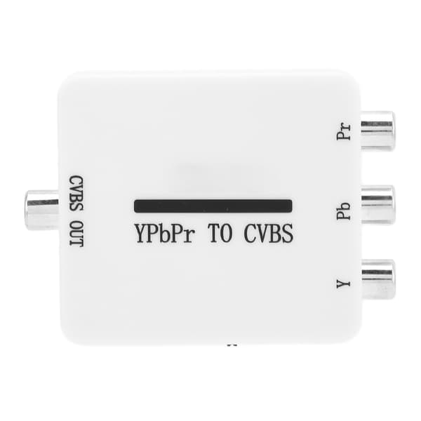 YPbPr - CVBS Audio Video -sovitin projektoreille, monitoreille ja televisioille