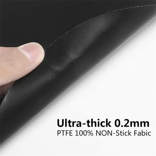 2 STK Gjenbrukbar Non-Stick 40 cm Rund Grillmatte
