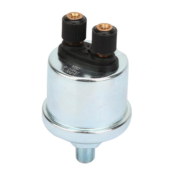 1/8 NPTF Lys dobbelthodet gjenget biloljetrykksensor passer for VDO 0-10bar
