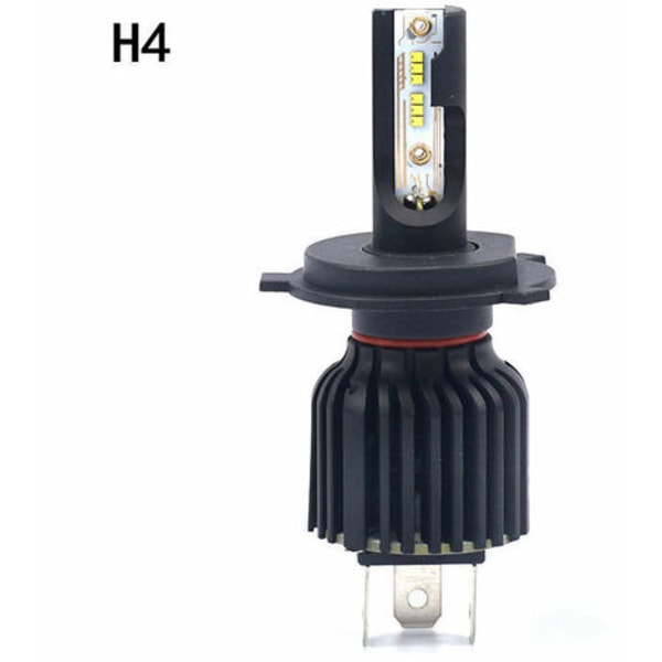 H7 LED-lampa, 38W 3800LM vit bil- och motorcykelstrålkastare IP65 Vattentät Extremt ljus, automatisk ersättningslampa för H