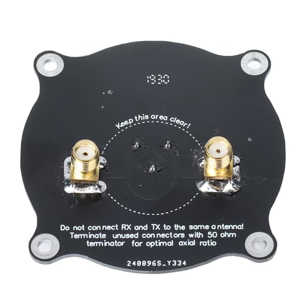 5.8GHz Triple Feed Patch Riktad Cirkulärt Polariserad Drönarantenn