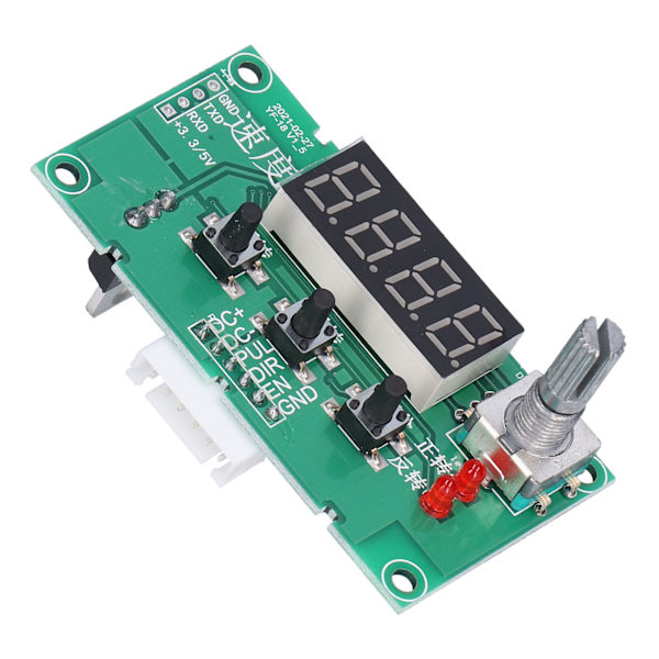 Stepper Motor Driver Board Digital Display Hastighedsregulator Modul DC8 24V Stabil